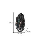 Moni Bingo sport babakocsi - Marine green