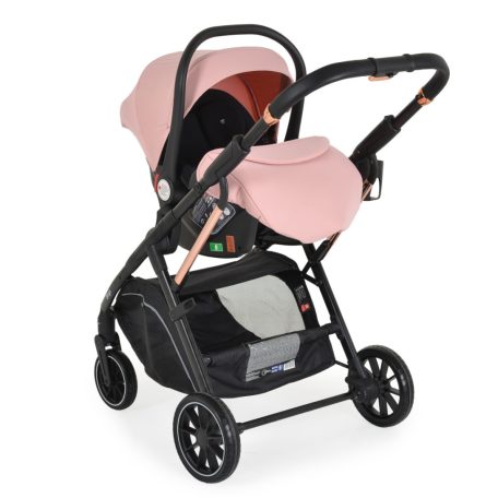 Moni Bingo 2:1 babakocsi szett - Pink-icing