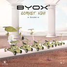 Byox Cornet 6in1 multifunkciós tricikli átalakítható rollerré - fehér