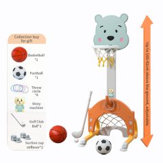 Moni kosárpalánk sport játékszett macis 12hó+