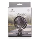 Cangaroo Vento ventilátor babakocsihoz - fekete 