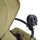 Cangaroo Vento ventilátor babakocsihoz - fekete 