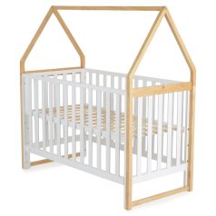   Cangaroo Astra babaágy házikó alakú, 3 magasságban állítható 60x120cm