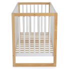 Cangaroo Sierra babaágy rácsos 60*120cm - Fehér/Natur