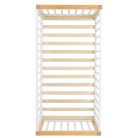 Cangaroo Sierra babaágy rácsos 60*120cm - Fehér/Natur