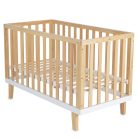 Cangaroo Whisper babaágy 3 magasságban állítható 60x120cm - Natur