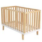 Cangaroo Whisper babaágy 3 magasságban állítható 60x120cm - Natur
