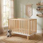 Cangaroo Whisper babaágy 3 magasságban állítható 60x120cm - Natur