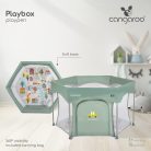 Cangaroo Playbox
hatszögletű utazójáróka - zöld