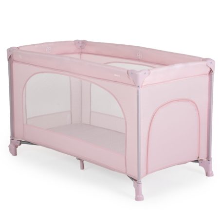 Moni Uno 1 szintes utazóágy - rózsaszín 