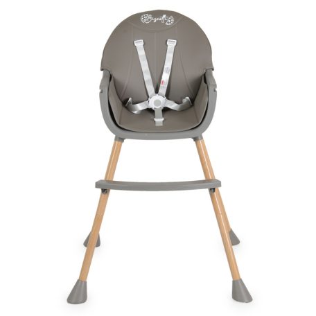 Moni Biscotti 2in1 fix etetőszék - Szürke 