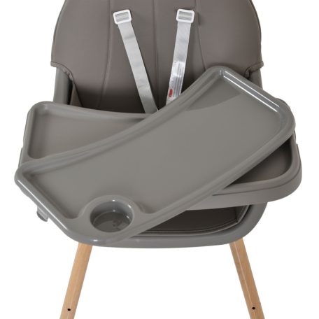 Moni Biscotti 2in1 fix etetőszék - Szürke 