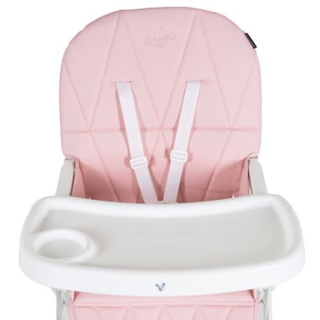 Cangaroo Waffle fix etetőszék - Rózsaszín 
