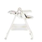 Moni SURPRISE multifunkciós etetőszék (ajándék szilikon tányérral, evőeszközzel, előkével) - Fehér 