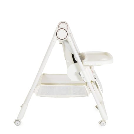 Moni SURPRISE multifunkciós etetőszék (ajándék szilikon tányérral, evőeszközzel, előkével) - Fehér 