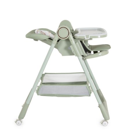 Moni SURPRISE multifunkciós etetőszék (ajándék szilikon tányérral, evőeszközzel, előkével) - Zöld