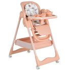 Moni SURPRISE multifunkciós etetőszék (ajándék szilikon tányérral, evőeszközzel, előkével) - Pink