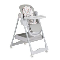   Moni SURPRISE multifunkciós etetőszék (ajándék szilikon tányérral, evőeszközzel, előkével) - Szürke 