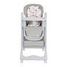 Moni SURPRISE multifunkciós etetőszék (ajándék szilikon tányérral, evőeszközzel, előkével) - Szürke 