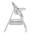 Moni SURPRISE multifunkciós etetőszék (ajándék szilikon tányérral, evőeszközzel, előkével) - Szürke 