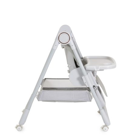 Moni SURPRISE multifunkciós etetőszék (ajándék szilikon tányérral, evőeszközzel, előkével) - Szürke 