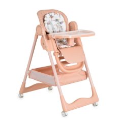   Moni SURPRISE multifunkciós etetőszék (ajándék szilikon tányérral, evőeszközzel, előkével) - Pink