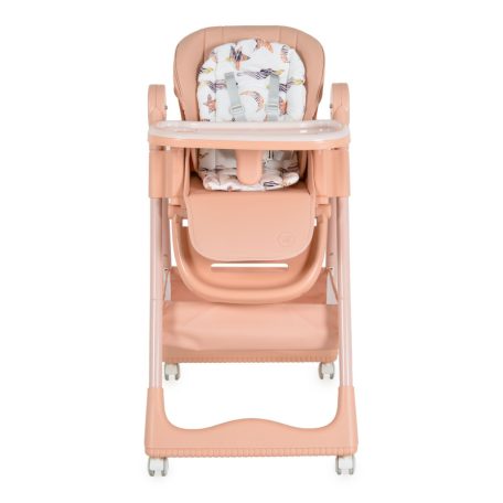 Moni SURPRISE multifunkciós etetőszék (ajándék szilikon tányérral, evőeszközzel, előkével) - Pink