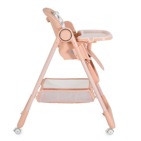 Moni SURPRISE multifunkciós etetőszék (ajándék szilikon tányérral, evőeszközzel, előkével) - Pink