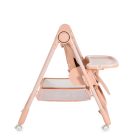 Moni SURPRISE multifunkciós etetőszék (ajándék szilikon tányérral, evőeszközzel, előkével) - Pink