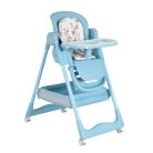 Moni SURPRISE multifunkciós etetőszék (ajándék szilikon tányérral, evőeszközzel, előkével) - Kék