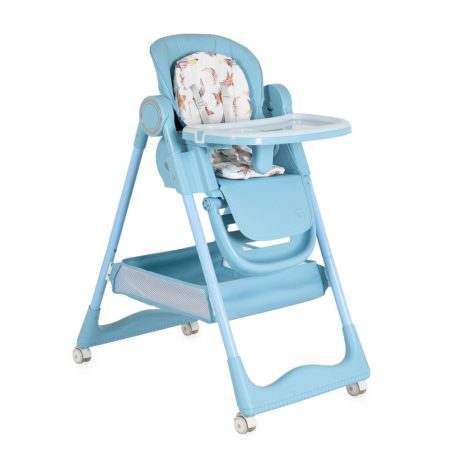 Moni SURPRISE multifunkciós etetőszék (ajándék szilikon tányérral, evőeszközzel, előkével) - Kék