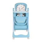 Moni SURPRISE multifunkciós etetőszék (ajándék szilikon tányérral, evőeszközzel, előkével) - Kék