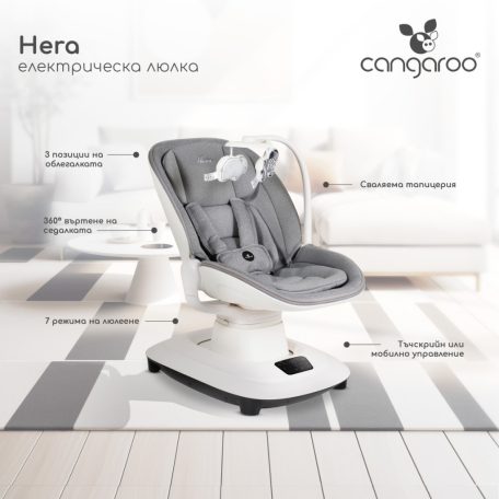 Cangaroo Hera elektromos hinta 0+ hó  - v.szürke 