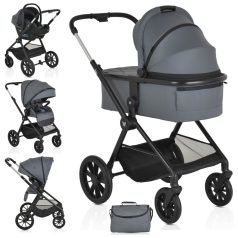   Cangaroo Joker 3:1 multifunkciós babakocsi szett 22kg-ig - Mineral/Grey