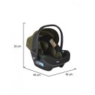 Cangaroo Joker 3:1 multifunkciós babakocsi szett 22kg-ig - Olive/Green