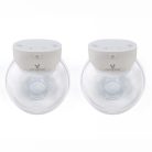 Cangaroo Eliria Duo kéz nélküli elektromos mellszívó - Fehér 