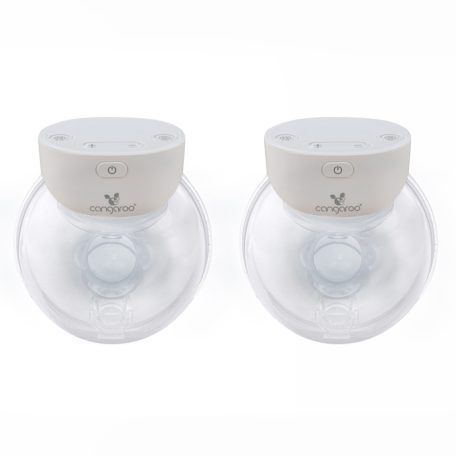 Cangaroo Eliria Duo kéz nélküli elektromos mellszívó - Fehér 