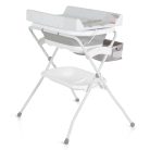 Cangaroo Como 2 in 1 pelenkázó állvány Összecsukható káddal - szürke