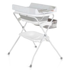   Cangaroo Como 2 in 1 pelenkázó állvány Összecsukható káddal - szürke