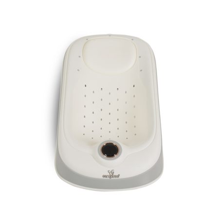 Cangaroo Havana babatartó kádba vízhőmérővel - fehér/szürke