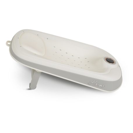 Cangaroo Havana babatartó kádba vízhőmérővel - fehér/szürke