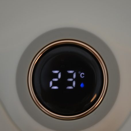 Cangaroo Havana babatartó kádba vízhőmérővel - fehér/szürke