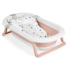 Moni Palma összecsukható kád fürdetőpárnával - rózsaszín 