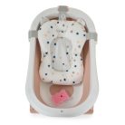 Moni Palma összecsukható kád fürdetőpárnával - rózsaszín 