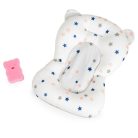 Moni Palma összecsukható kád fürdetőpárnával - rózsaszín 