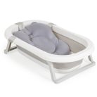 Moni Palma összecsukható kád fürdetőpárnával - szürke 