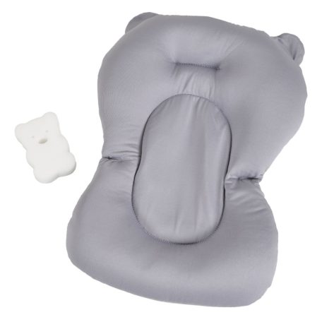 Moni Palma összecsukható kád fürdetőpárnával - szürke 