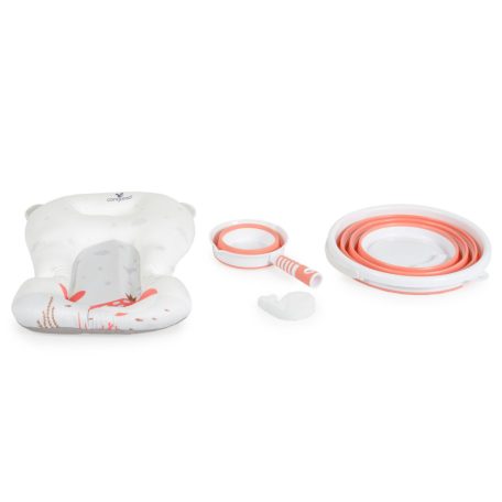 Cangaroo BALENA összecsukható fürdető szett - koral