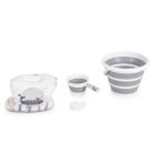 Cangaroo BALENA összecsukható fürdető szett - szürke