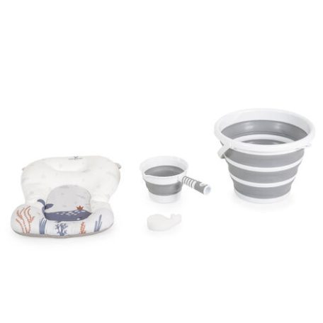 Cangaroo BALENA összecsukható fürdető szett - szürke